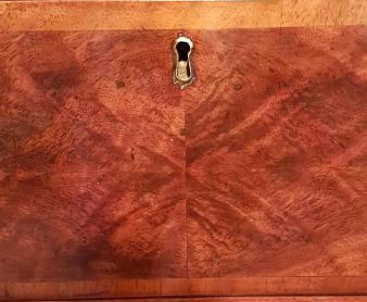 Fine George II Walnut Chest on Stand - Image 6