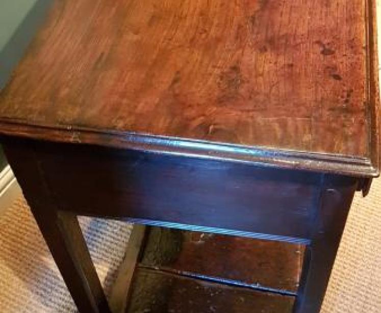 George II Oak Open Pot Board Dresser - Image 6