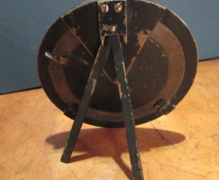 Antique Brass Desktop Negretti & Zambra Weather Forcaster - Image 4