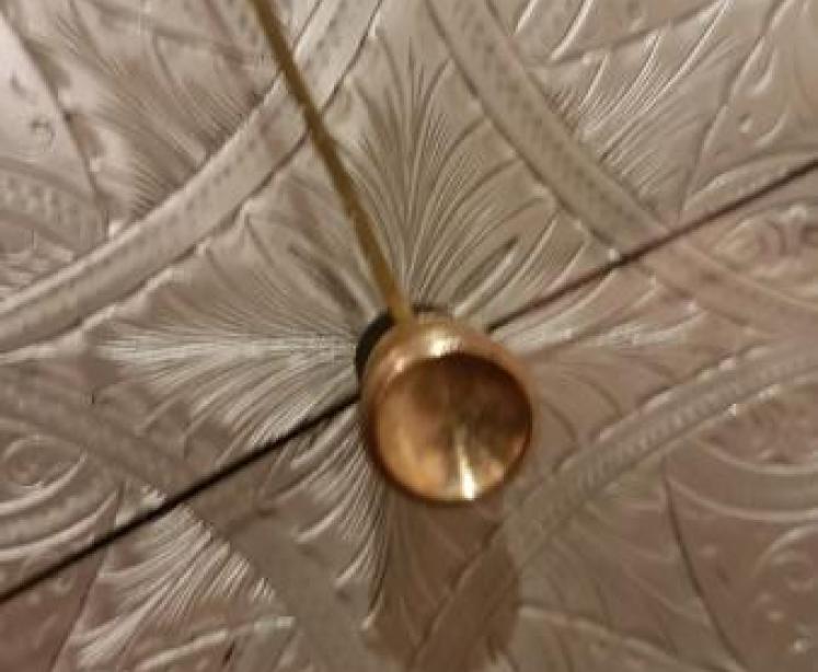 Quality Victorian Carved Oak Banjo Barometer - Image 5