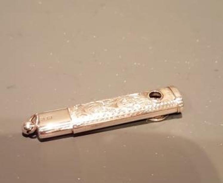 Victorian Silver Cheroot Cutter  - Image 2
