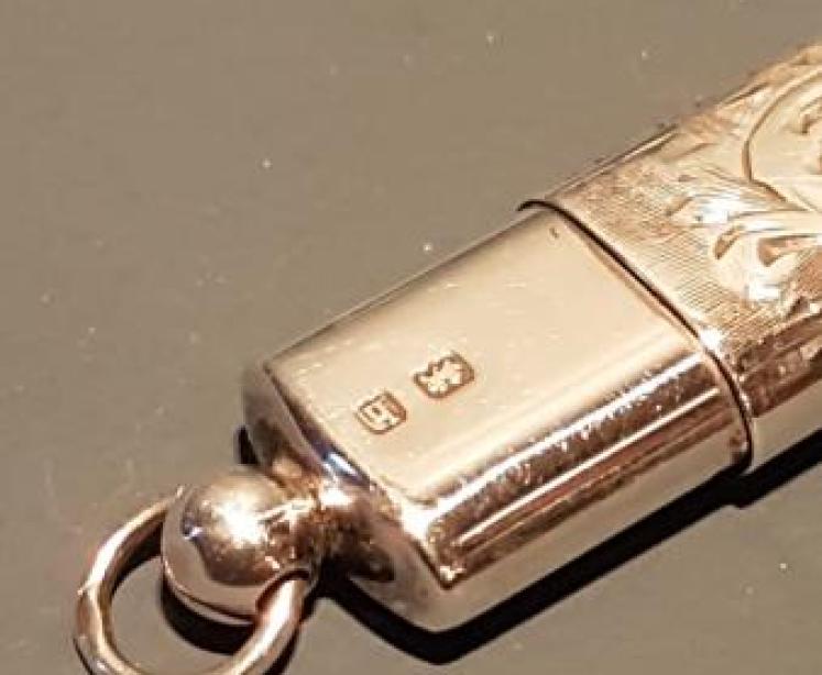 Victorian Silver Cheroot Cutter  - Image 4