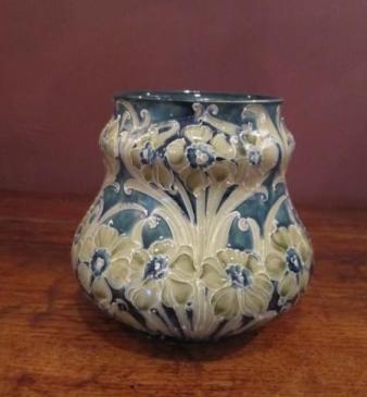 Early McIntyre Moorcroft Florian 'Daisy' Vase