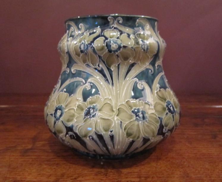Early McIntyre Moorcroft Florian 'Daisy' Vase - Image 3
