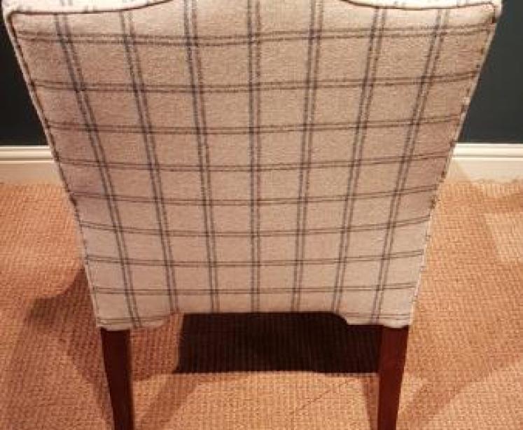 Matching Pair of Antique Gainsborough Chairs - Image 3