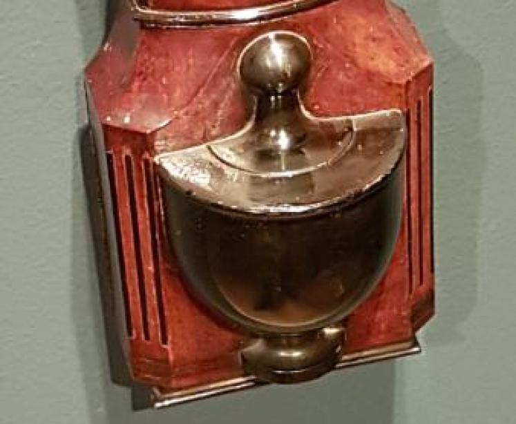 Fine Quality Antique Bow Front Stick Barometer - Image 6