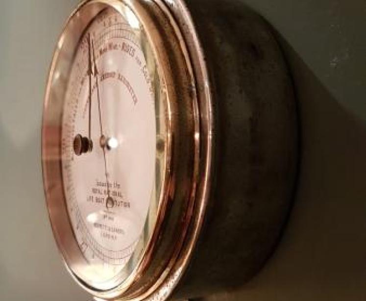 Antique Negretti and Zambra RNLI Marine Barometer - Image 3