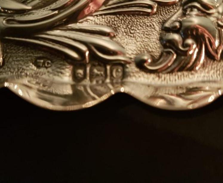 Antique William Comyns Silver Dressing Table Tray - Image 3