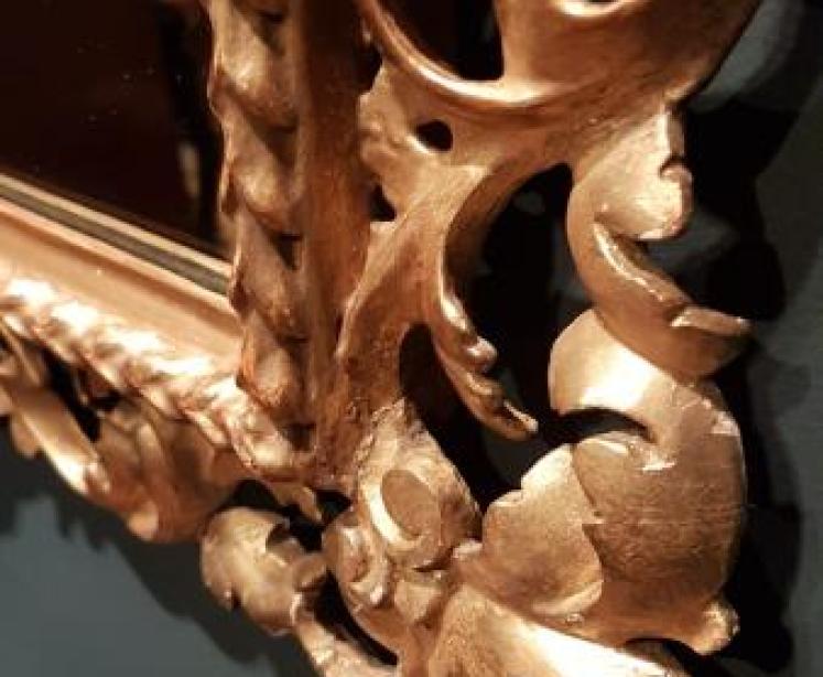 Victorian Timber Gilt Mirror - Image 5