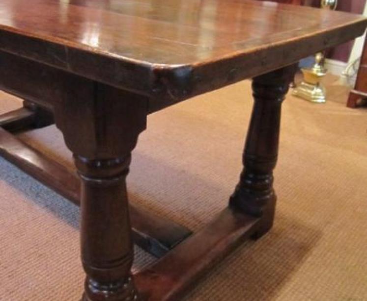 Superb George I Period Oak Refectory Table - Image 2