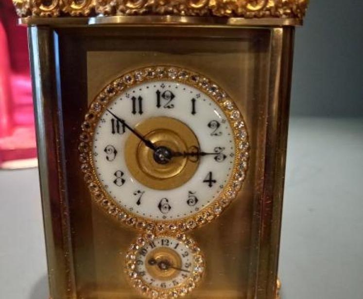 Fine 19th Century Striking Carriage Clock in Original Case - Image 3