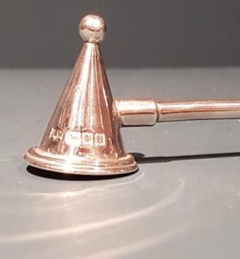 Victorian Silver Candle Snuffer