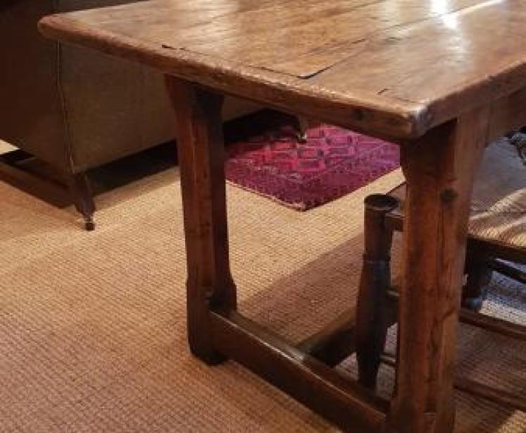 George II Oak Ten Seat Refectory Table  - Image 7