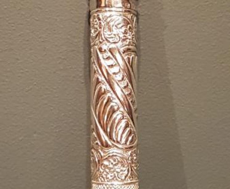 Superb Victorian Silver Cigar Match and Stamp Case - Image 2