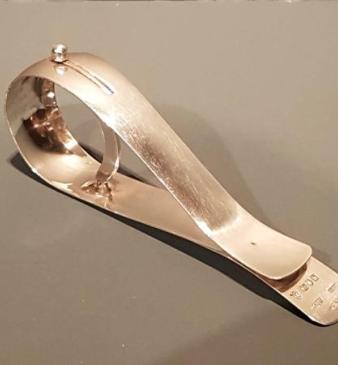 Unusual Edwardian Silver Paper Clip