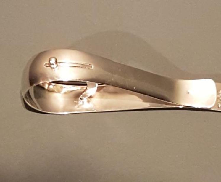 Unusual Edwardian Silver Paper Clip - Image 2