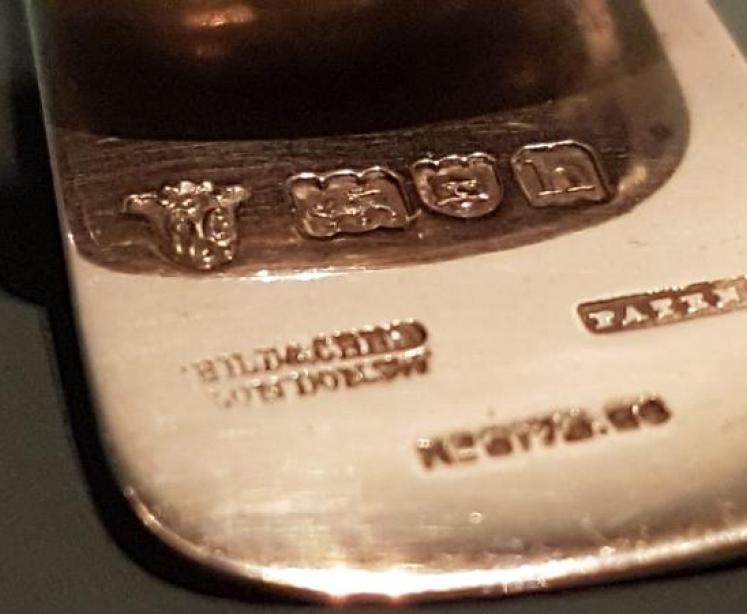 Unusual Edwardian Silver Paper Clip - Image 3