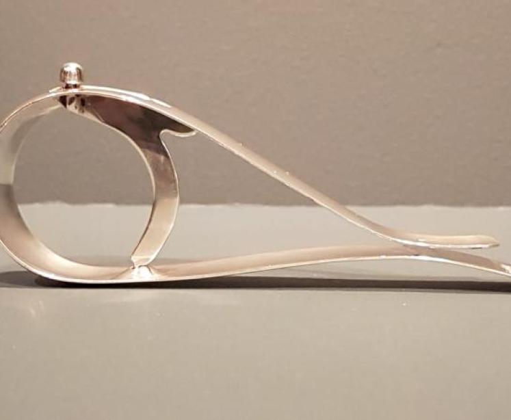 Unusual Edwardian Silver Paper Clip - Image 4