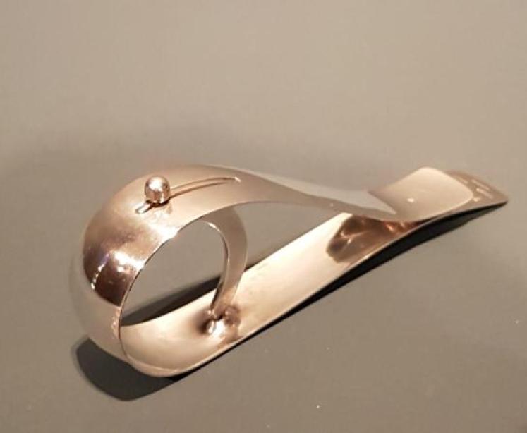 Unusual Edwardian Silver Paper Clip - Image 7