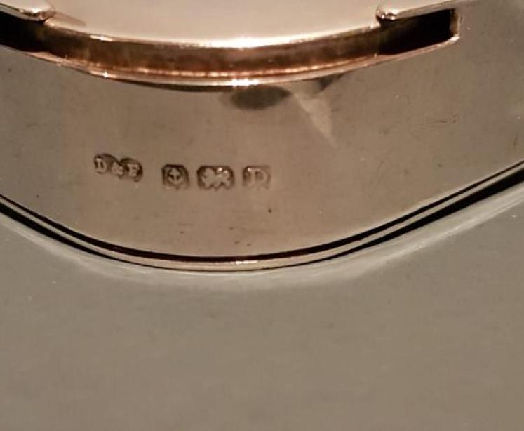 George V Silver Coin Holder - Image 3