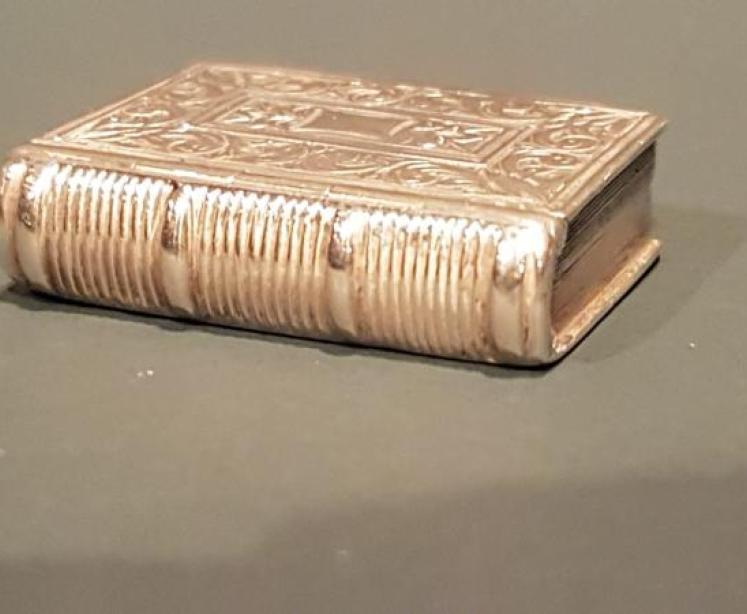 William IV Silver Book Vinaigrette - Image 5