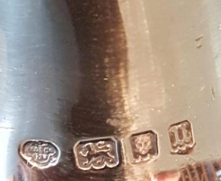 George V Cast Silver Table Bell - Image 4