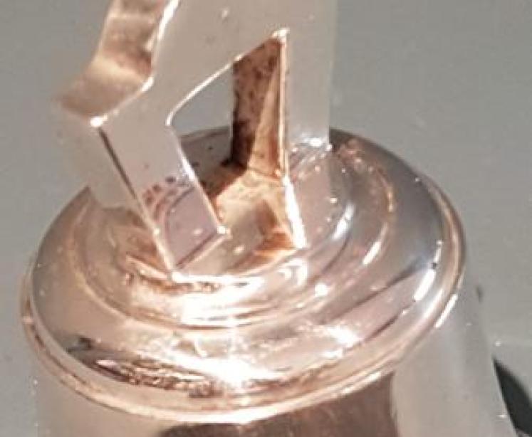 George V Cast Silver Table Bell - Image 5