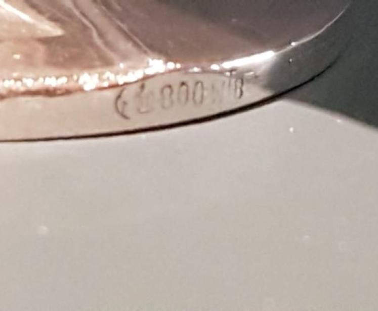 Art Nouveau Silver Francis Metalwork Table Light - Image 5