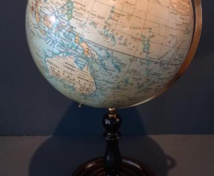 Antique Geographica 10" Terrestrial Globe - Image 1