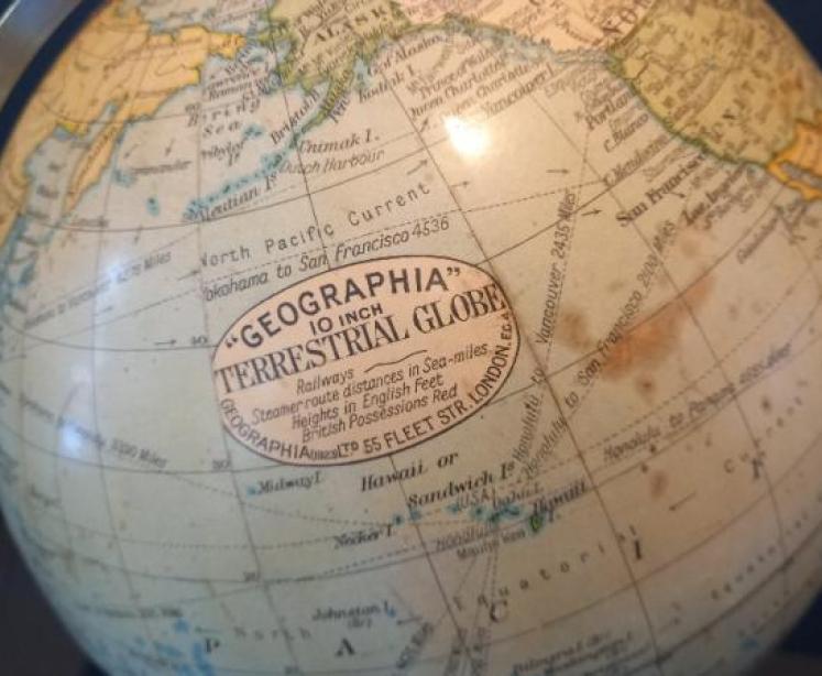 Antique Geographica 10" Terrestrial Globe - Image 3