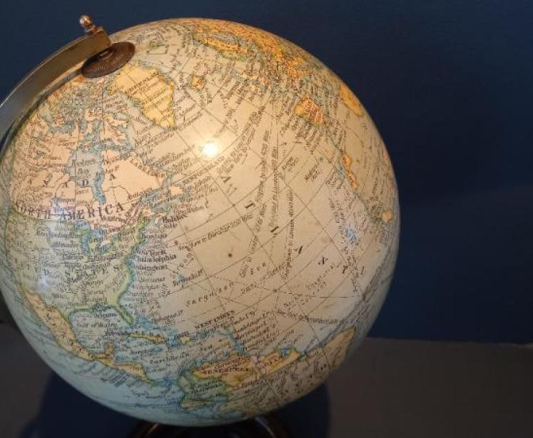 Antique Geographica 10" Terrestrial Globe - Image 5
