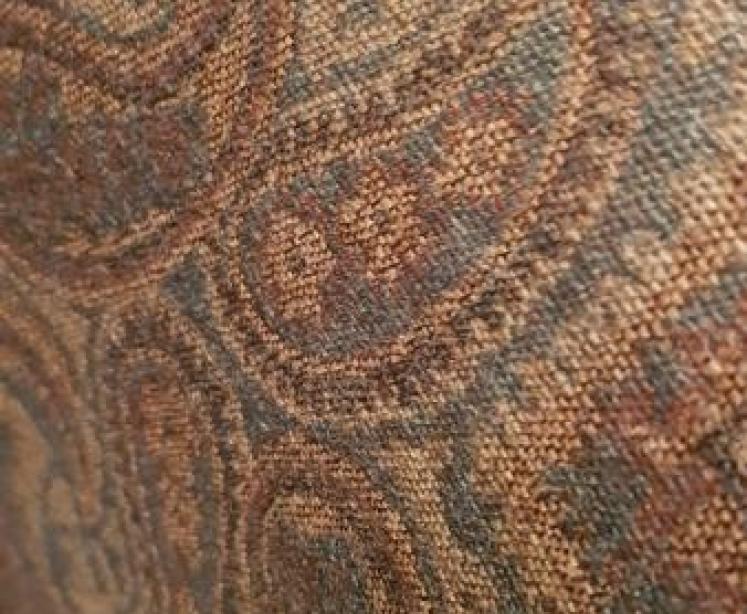 Pair of Antique Upholstered Arm Chairs - Image 6