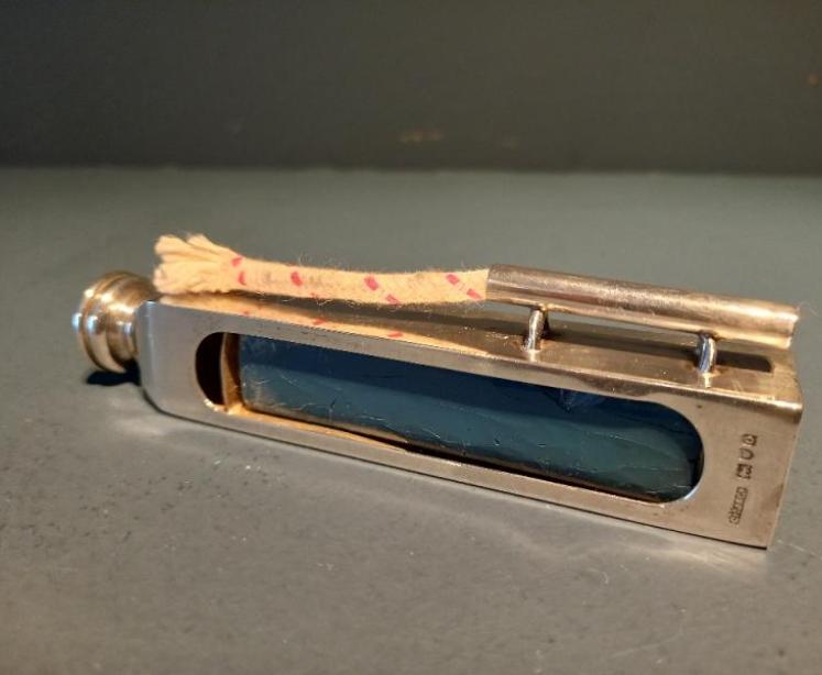 Edwardian Period London Silver Wax Seal & Holder - Image 6