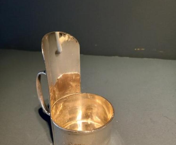 Antique Sheffield Silver Candle Holder - Image 2