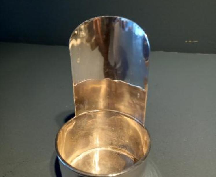 Antique Sheffield Silver Candle Holder - Image 5