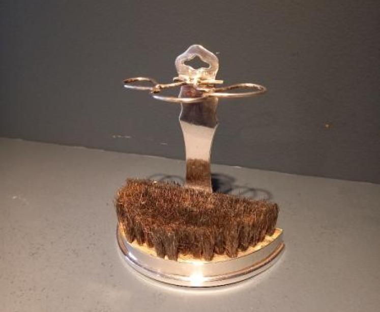 Antique Solid Silver Pen Holder & Nib Wipe - Image 7