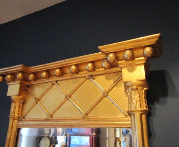 Regency Period Gilt Pier Glass Wall Mirror - Image 2