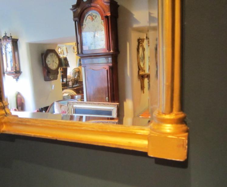 Regency Period Gilt Pier Glass Wall Mirror - Image 3
