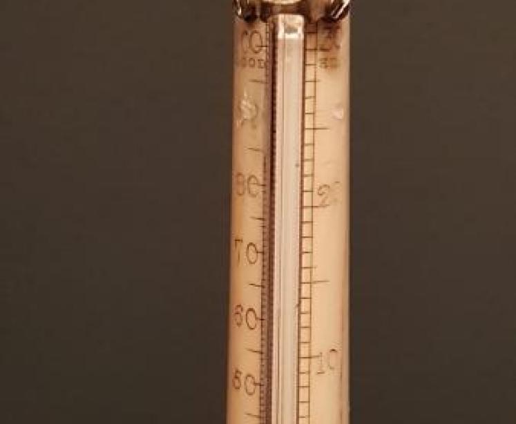 Unusual Victorian Desktop Thermometer - Image 3