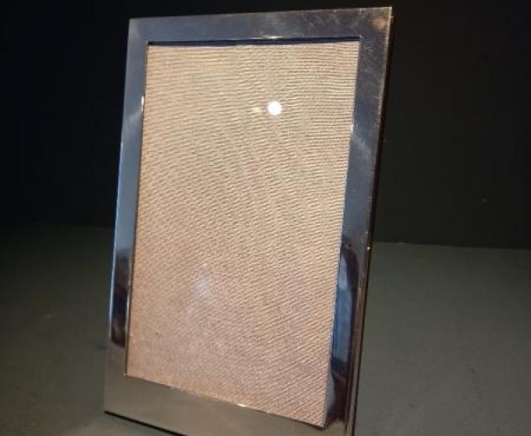 George VI Period Silver Oblong Photo Frame - Image 1