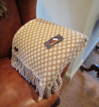 Tweedmill Lambswool Spot Throw