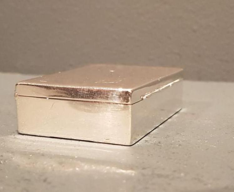 Edwardian Silver Table Top Match Box - Image 6