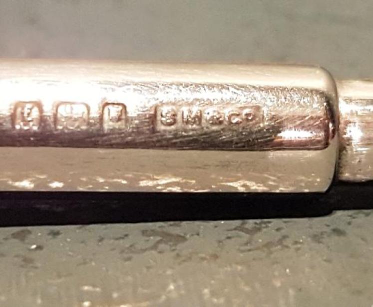 Sampson Morden Silver Telescope Cigar Piercer - Image 4