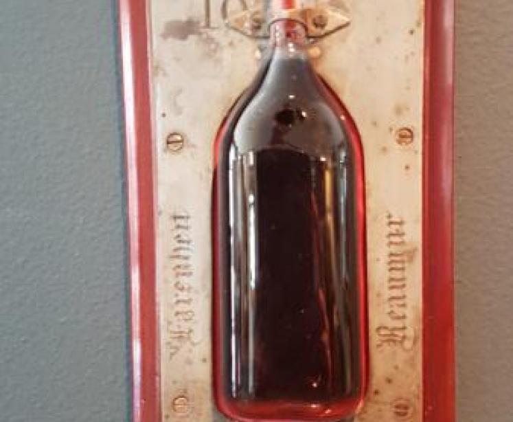 Large Mid 19th Century Dublin Wall Mounted Thermometer  - Image 5