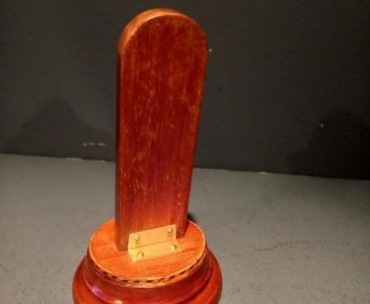 Edwardian Period Inlaid Desk Top Thermometer - Image 3