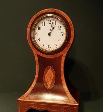 Rare Fine Quality Flared Case Balloon Clock
