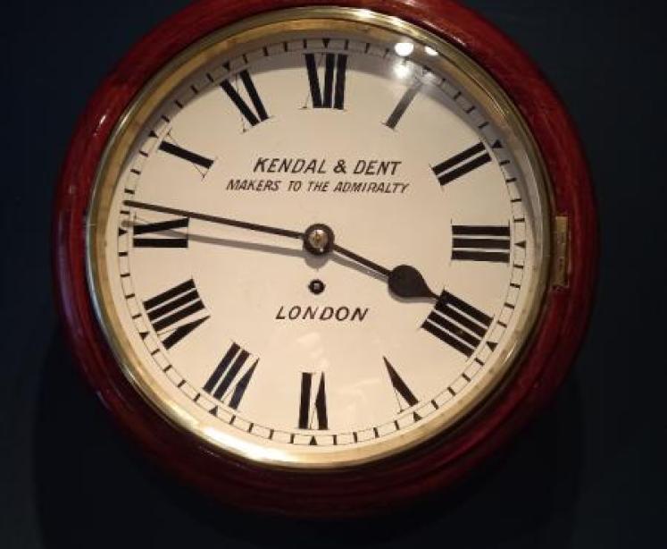 Antique Kendal & Dent Fusee Wall Clock - Image 1