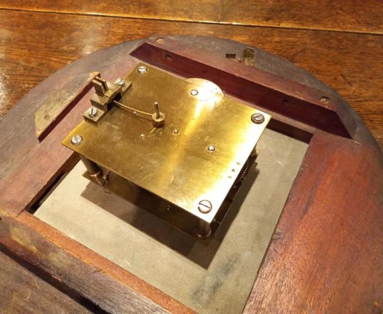 Antique Kendal & Dent Fusee Wall Clock - Image 5