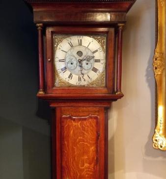 Mid Georgian Period Burton of Kendal Longcase Clock