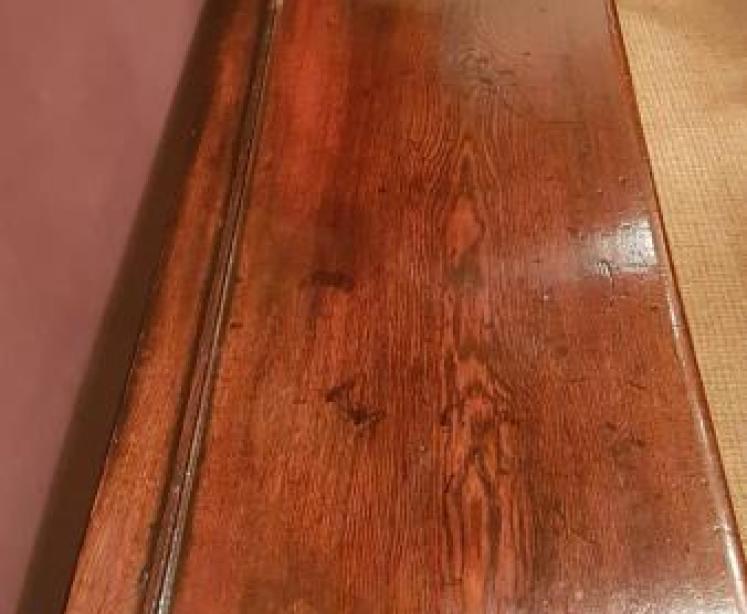 George III Oak Open Pot Board Dresser - Image 4